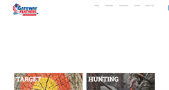 Desktop Screenshot of gatewayfeathers.com